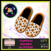 *LVD* Pumpkin Season Slippers - TD (Kid)