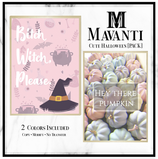 MAVANTI - Paintings - Cute Halloween [PACK]