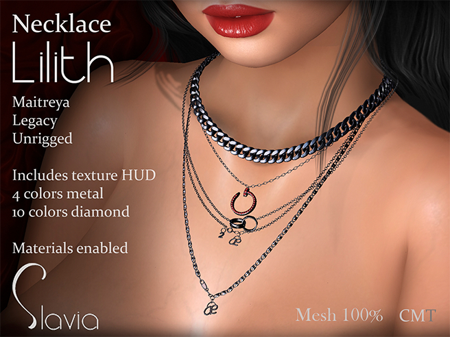 Slavia - LILITH Necklace