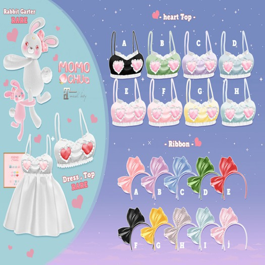 :: MOMOCHUU :: Sweet heart - Ribbon [G]