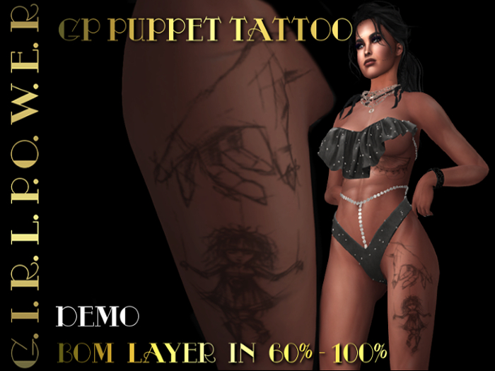 GP PUPPET TATTOO DEMO