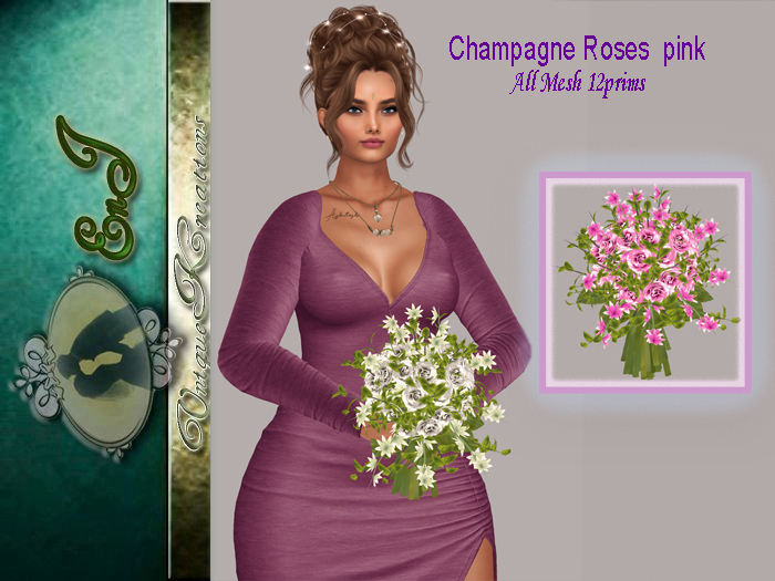 Champagne Roses  pink