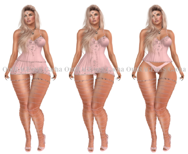 Blueberry - Dream Girl - Full Set - Pink