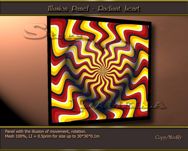 Illusion Panel - Radiant heart (BOX)