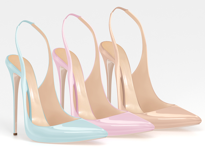 Salvadori - Soft 'Chloe' Slingback Pumps