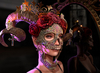 Skull dia%20de%20los%20muertos 3
