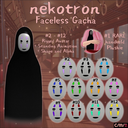 [Nekotron] The Faceless Gacha FATPACK