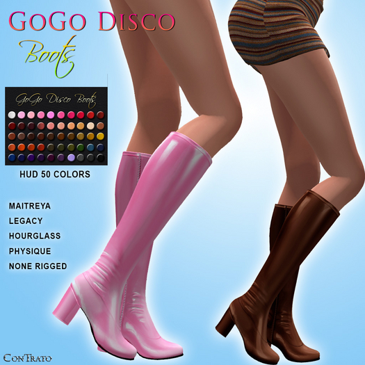 [ConTrato] GoGo Disco Boots