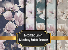 Magnolia Linen Matching Fabric texture seamless