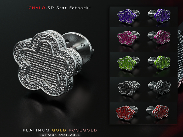 Chalo.Stud.Star Gold/Plat Fatpack!!