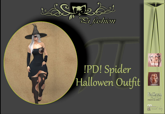 !PD! Spider Hallowen Outfit