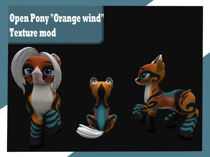 +RRD+ Orange wind OpenPony BoM mod