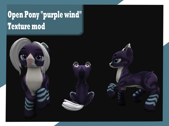+RRD+ Purple wind OpenPony BoM mod