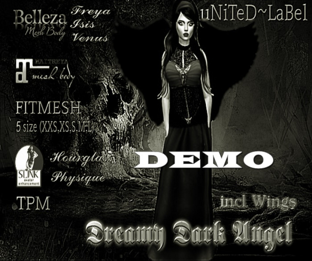>>uNiTeD-LaBeL<< Dreamy Dark Angel DEMO