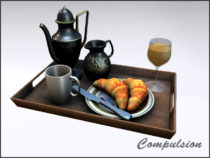 Compulsion Breakfast Tray