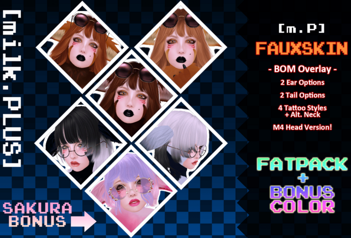 [milk.PLUS] Fauxskin Fur - FATPACK