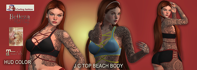 J.C TOP beach body