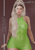 DOSS Green Plastic Dress