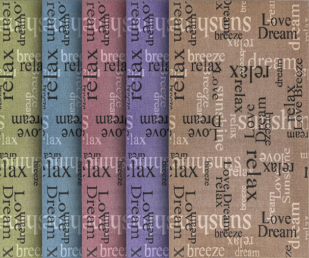 ^Dejavu^ Full Perm Love Modern Rug Texture 019