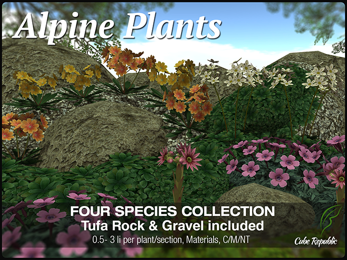 Mesh Alpine Rockery Collection