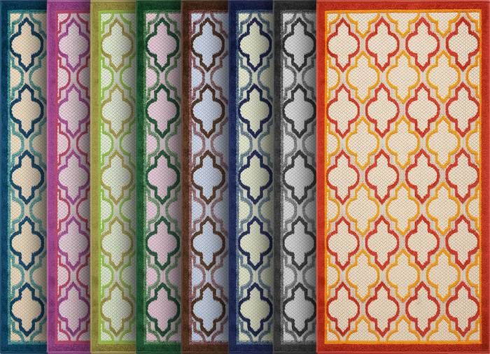 ^Dejavu^ Full Perm Modern Rug Texture 21