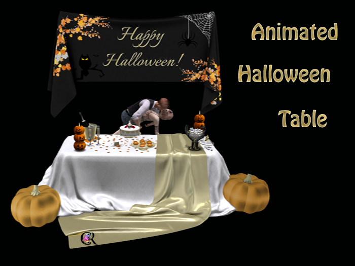 * RC * Animated Halloween Table