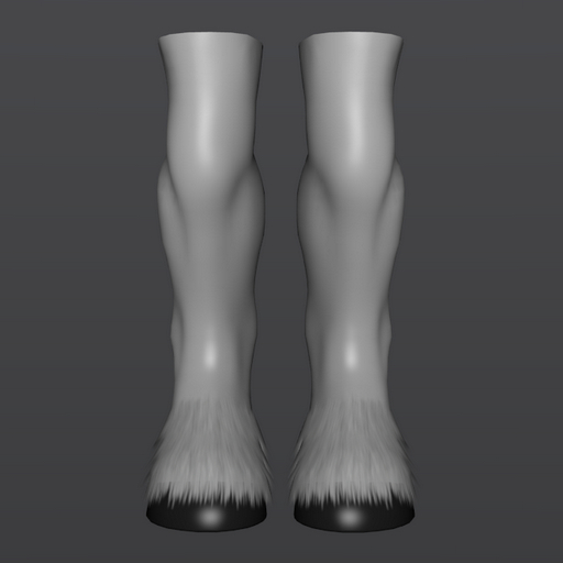[F-Paws] Slink Horse Paws Demo