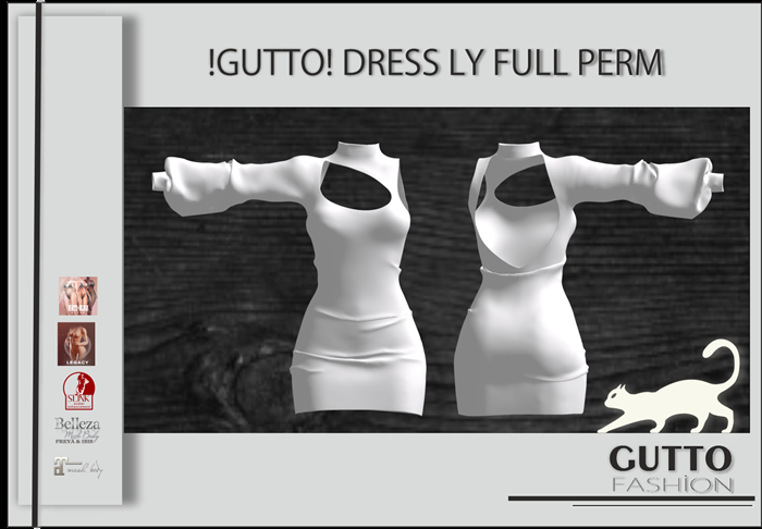 !GUTTO! DRESS LY FULL PERM