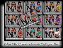 BLACK FRIDAY !! Birgit Mai's Fat Pack Cashmere Crop Sweater Outfits   (BOXED)