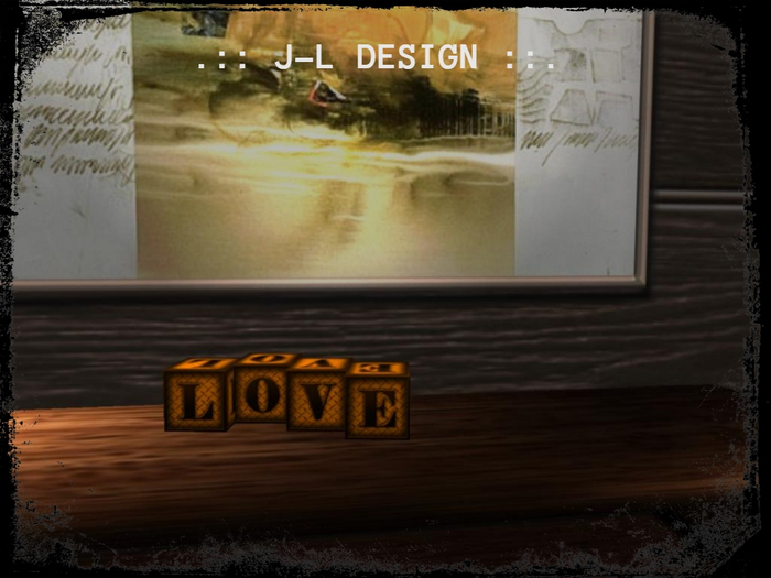 .:: J-L Design ::. Love Orange Cubes