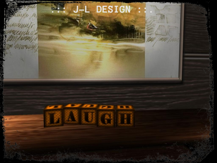 .:: J-L Design ::. Laugh Orange Cubes