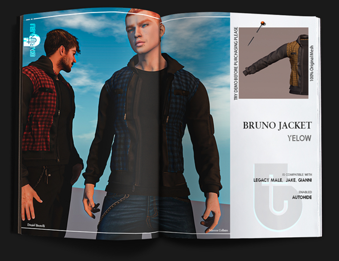 Bartimeu - Bruno Jacket ORANGE