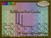 Bellflower Knit Combo Seamless Texture Set