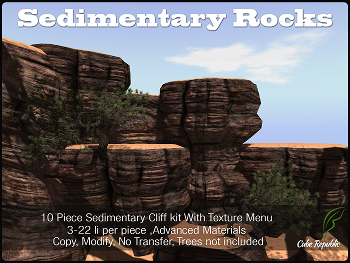 CR Sedimentary Cliff Delivery Crate