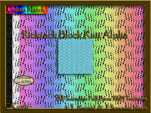 Rickrack Block Knit Alpha Seamless Texture Set
