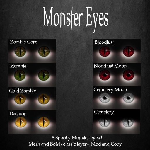 Monster Eyes~