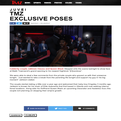J. TMZ Exclusive Pose Pack