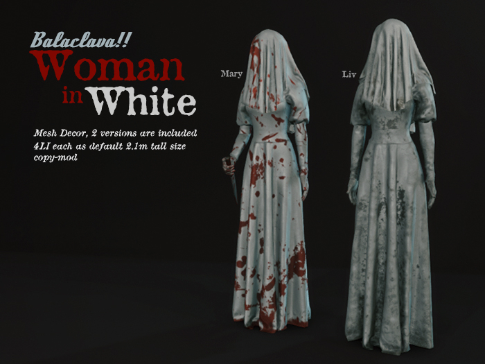BALACLAVA!! Woman In White