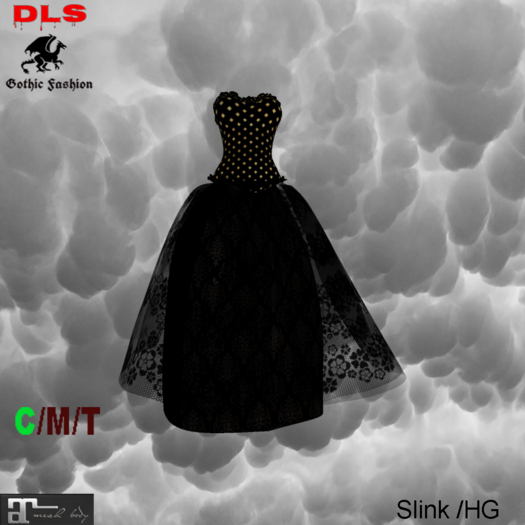 Gothic dress 2 boxed