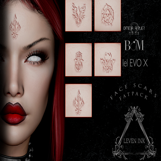 Leven Ink - Face Scarification Fatpack (wear)