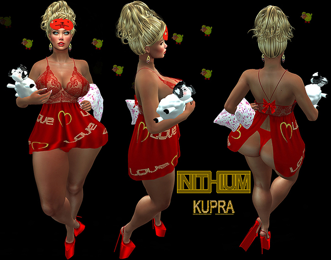 RED BABYDOLL-nithium kupra