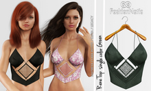 Rene Top Green - Maitreya Lara, Lara Petite, Kupra Original, Legacy - FashionNatic