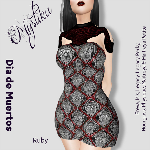 ~Mystika~ Dia de Muertos Ruby