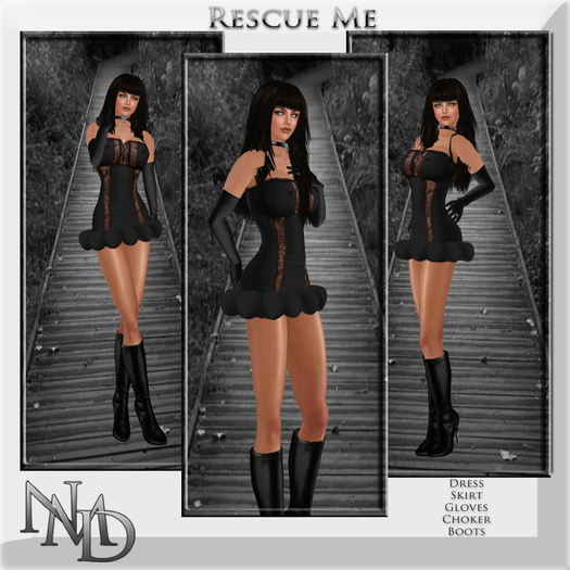 .:[NMD]:. Rescue Me Outfit (Black)