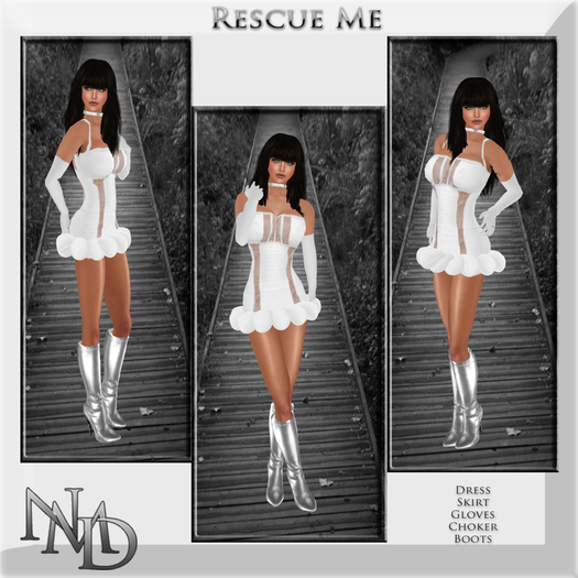 .:[NMD]:. Rescue Me Outfit (White)