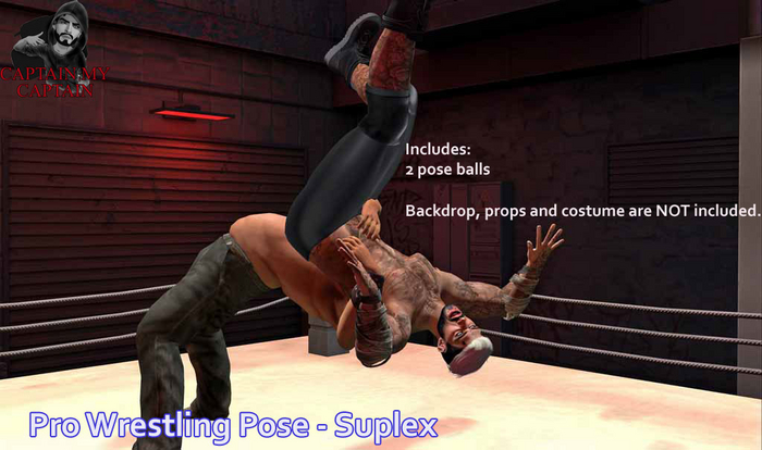 Pro Wrestling Pose - Suplex