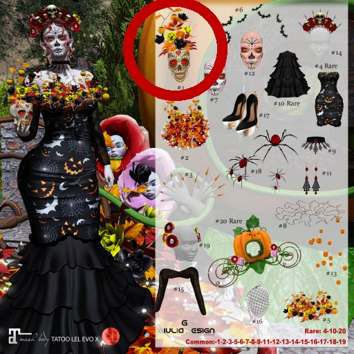 01 Skull-[GIULIADESIGN] -LA S.MUERTE- (wear) COMMON