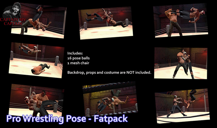 Pro Wrestling Pose - Fatpack