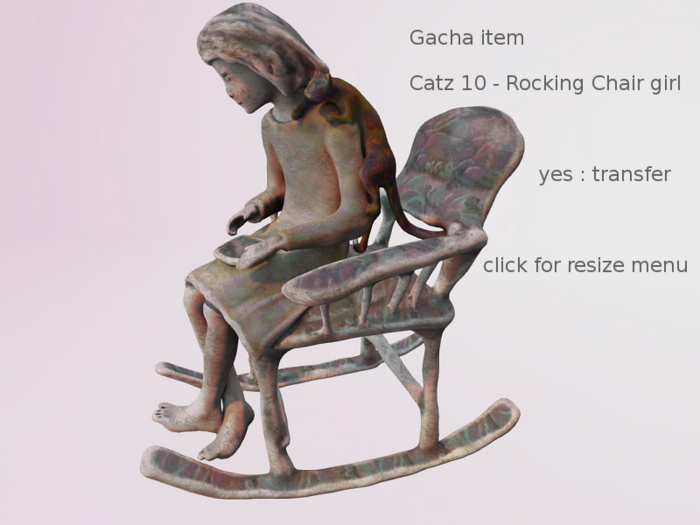 Catz 10 - Rocking Chair girl