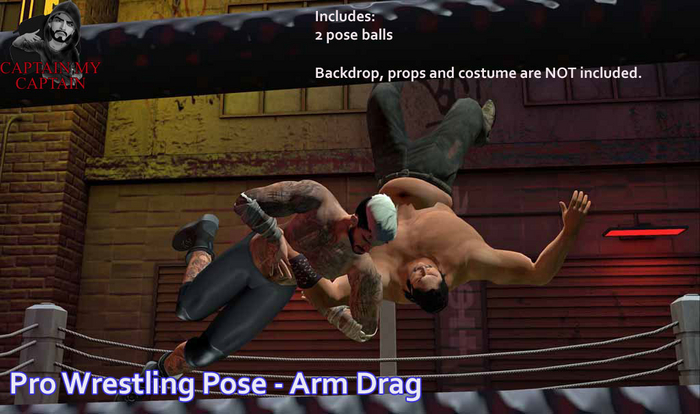 Pro Wrestling Pose - Arm Drag